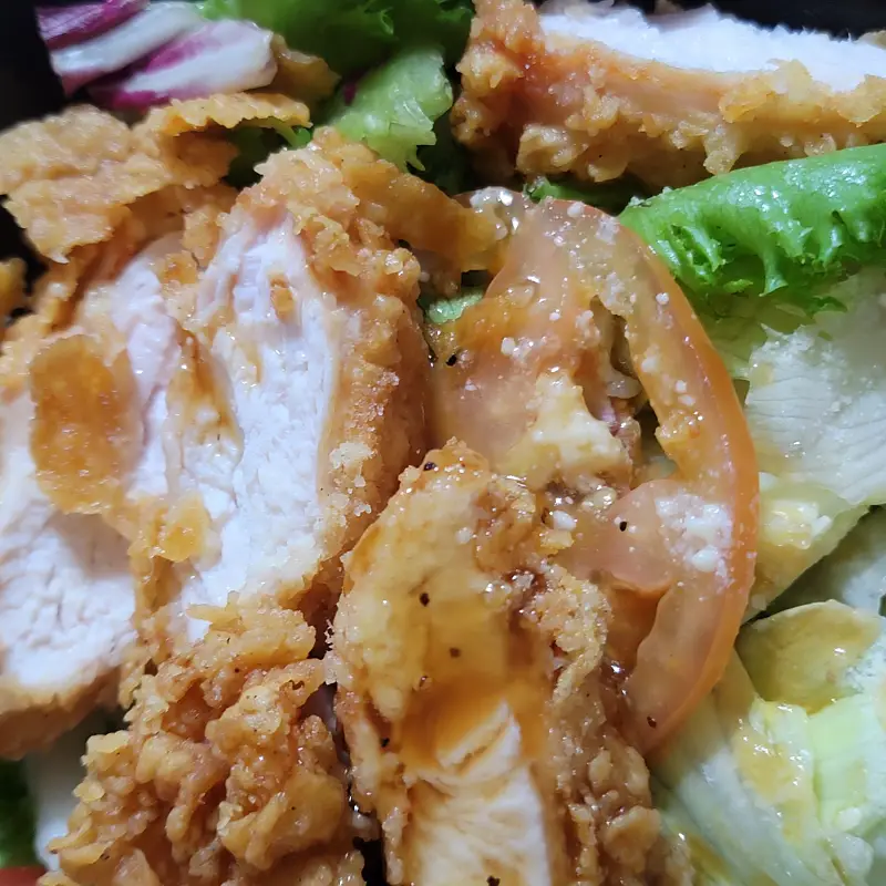 kfc-징거샐러드-사진