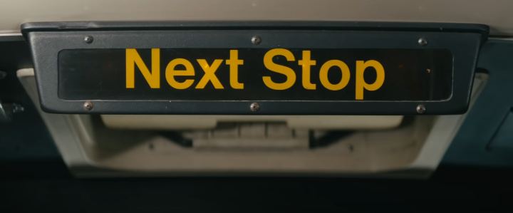 다음정거장을알리는문구