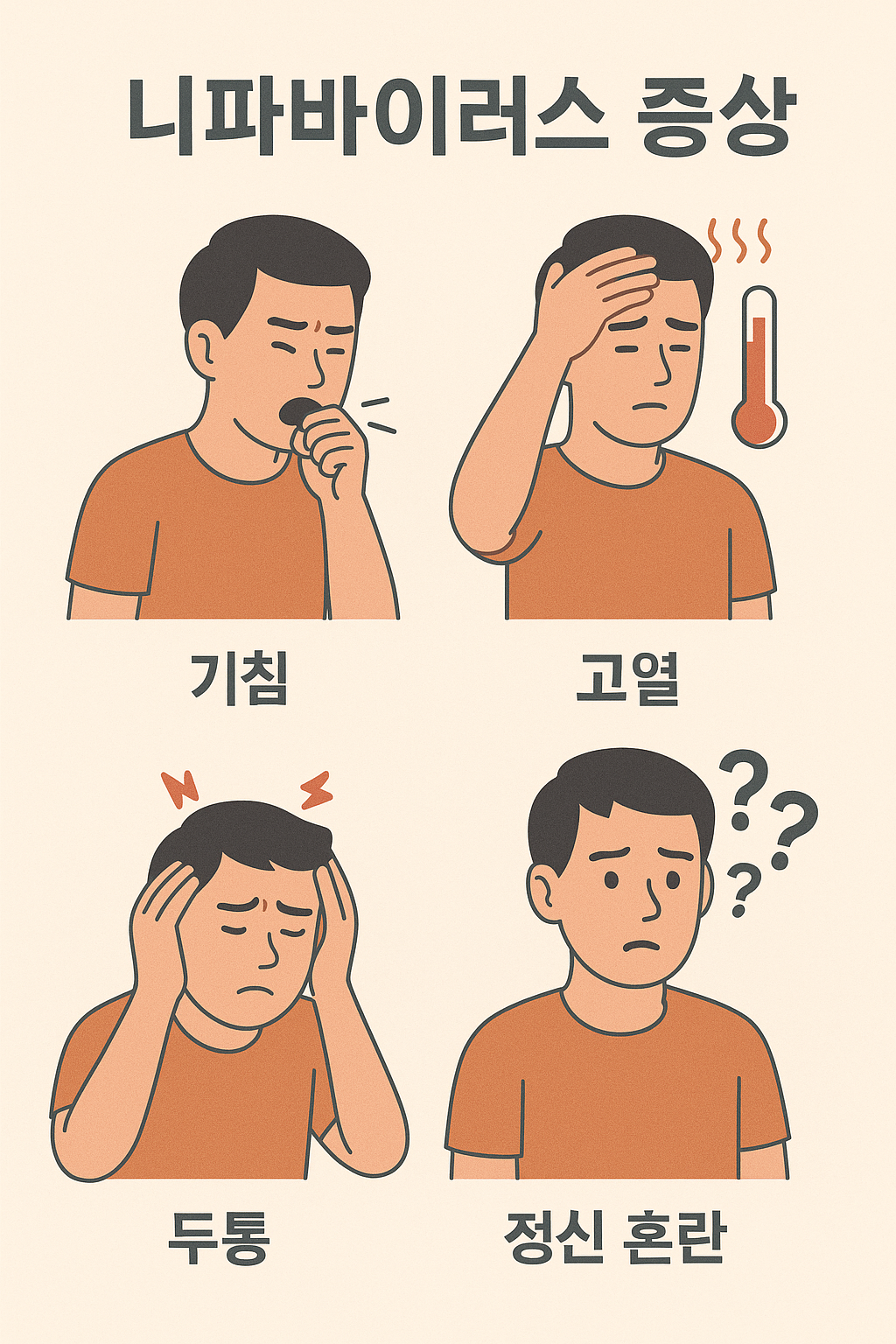니파 바이러스 증상