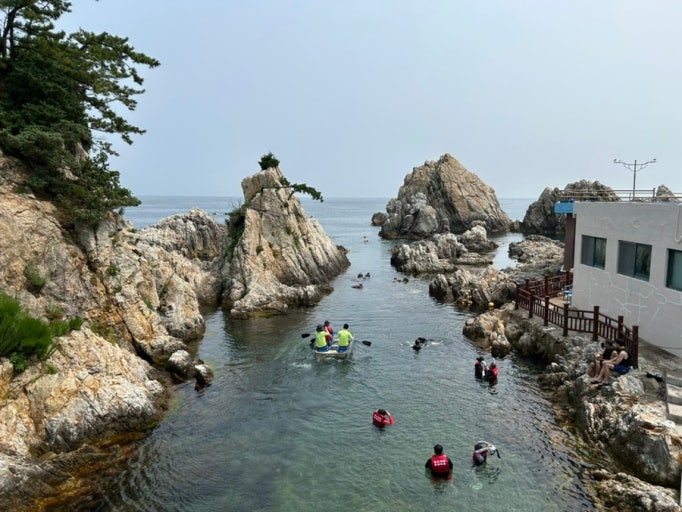 삼척 장호항 스노클링, 환선굴, 해신당공원 사진