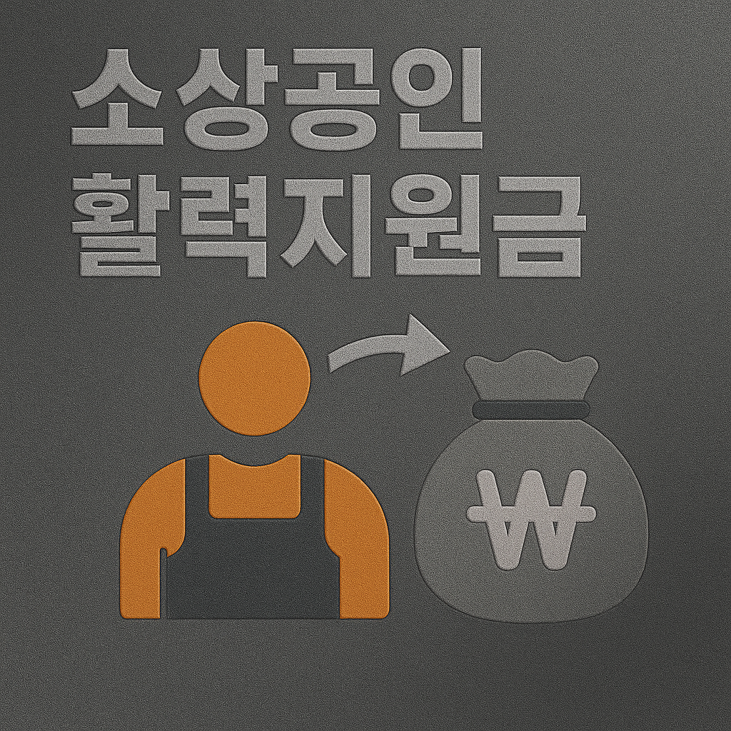 소상공인 활력회복지원금 한 번에 정리
