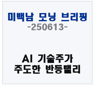 AI 기술주가 주도한 반등랠리, 실전 대응 전략은?