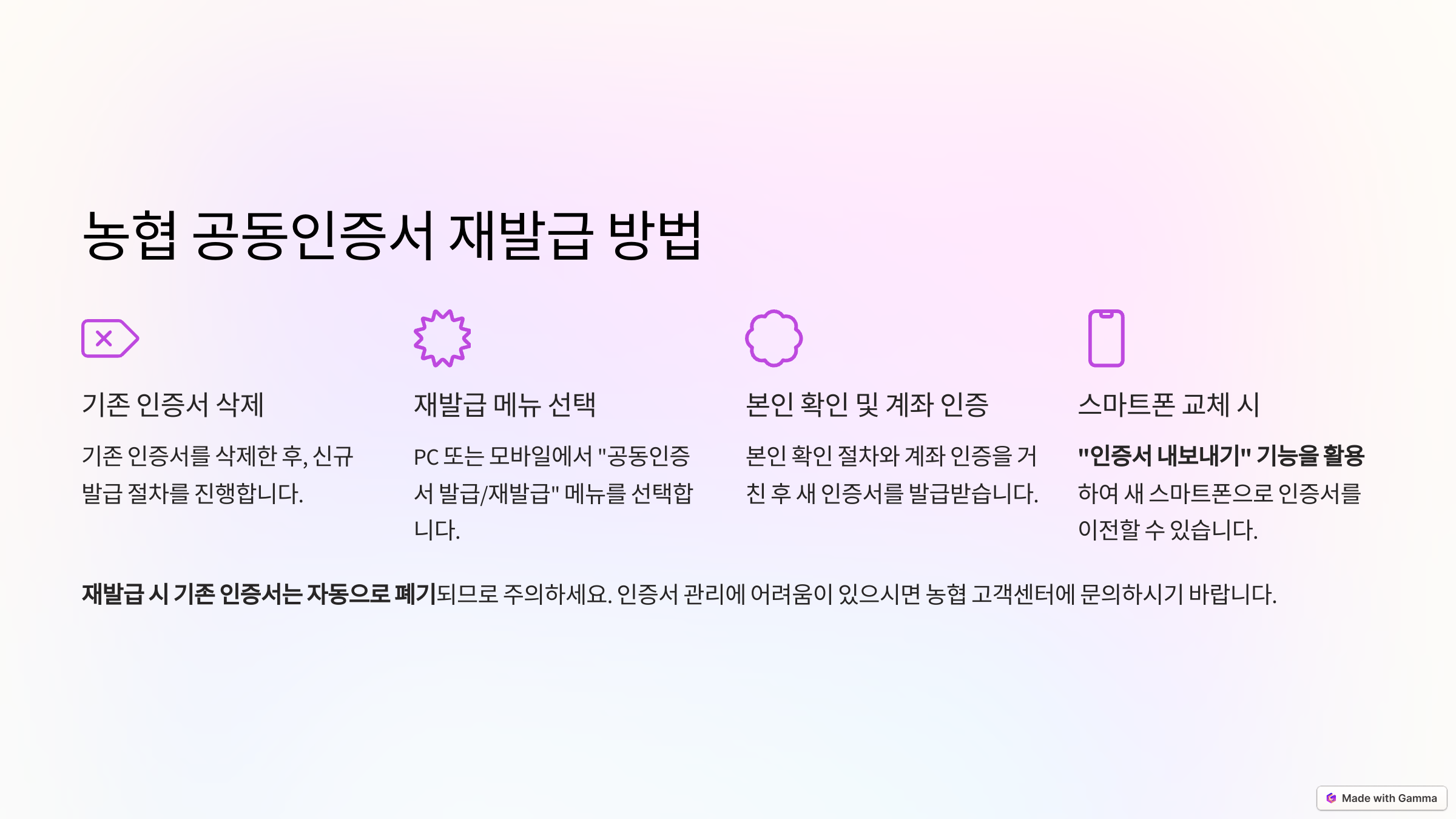 농협 공동인증서 발급 방법 총정리! (PC &amp; 모바일)