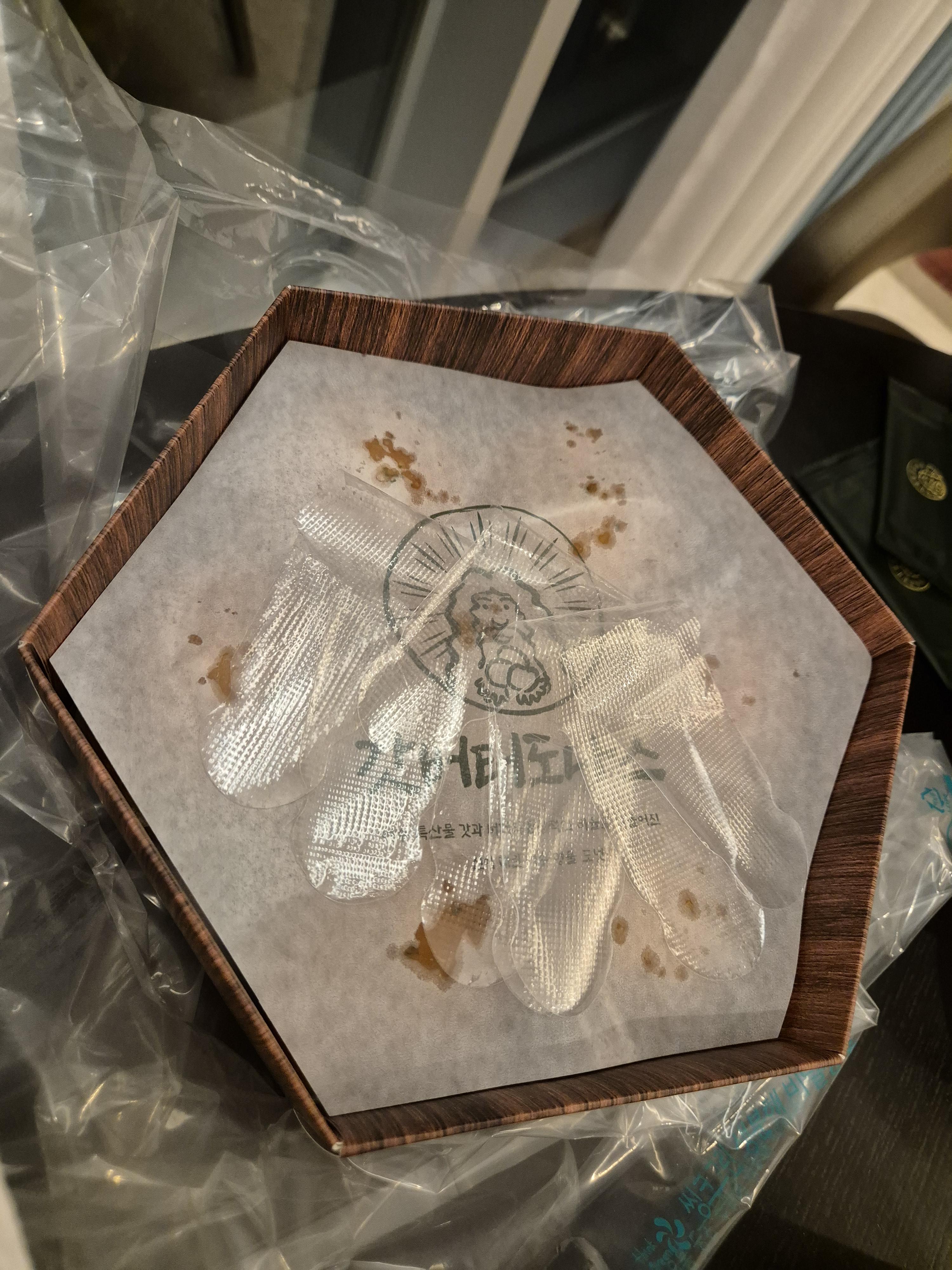 디테일한 손가락 비닐장갑