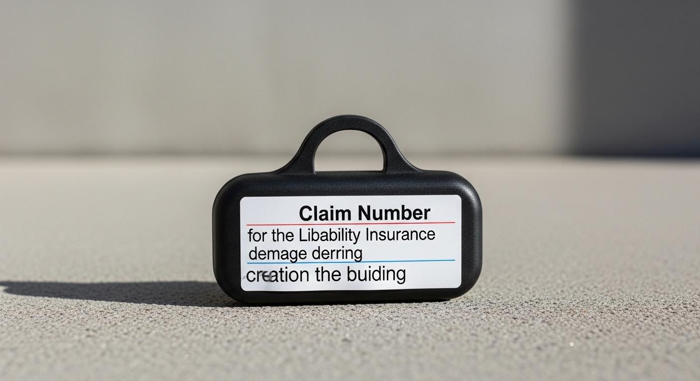 영조물배상책임보험 접수번호