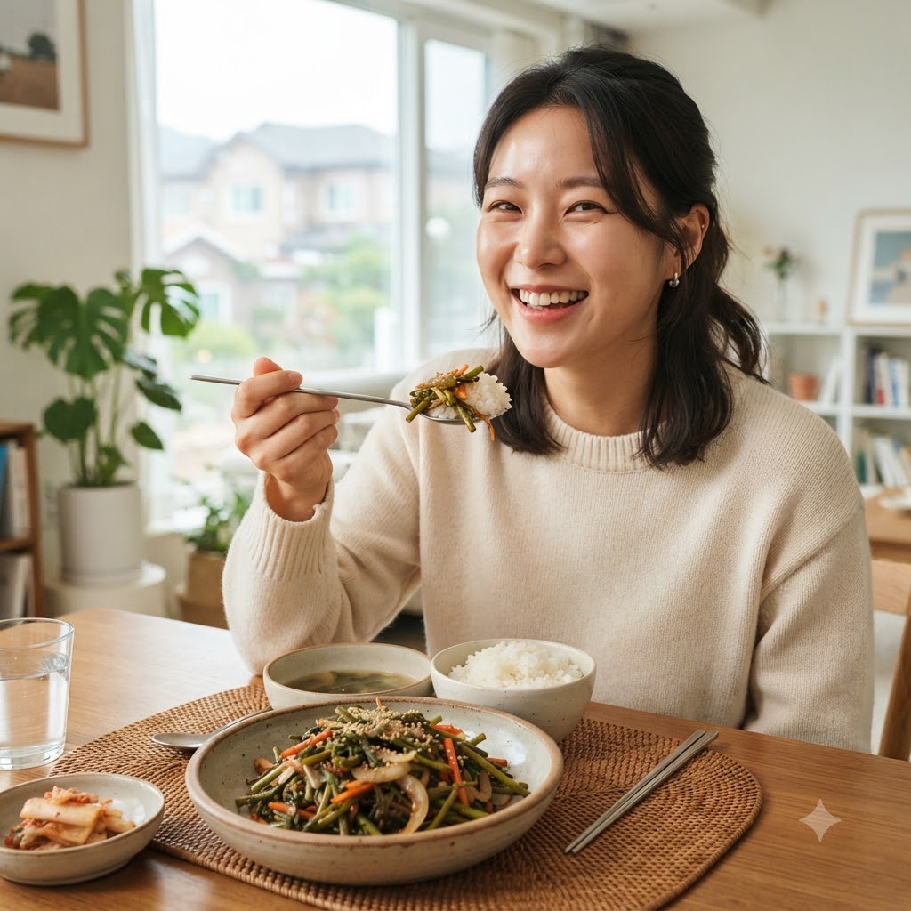 고구마줄기 볶음 맛있게 만드는법, 부드럽고 고소한 황금레시피