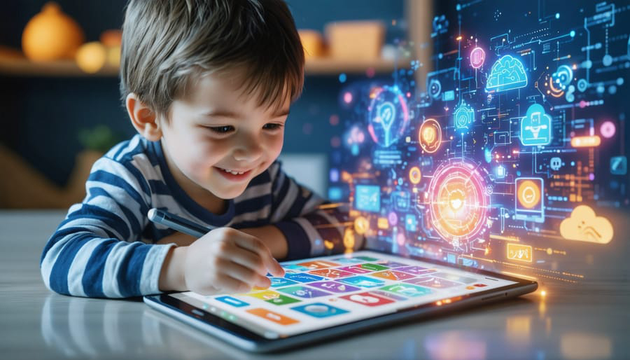 아이의 태도 변화와 학습 효과