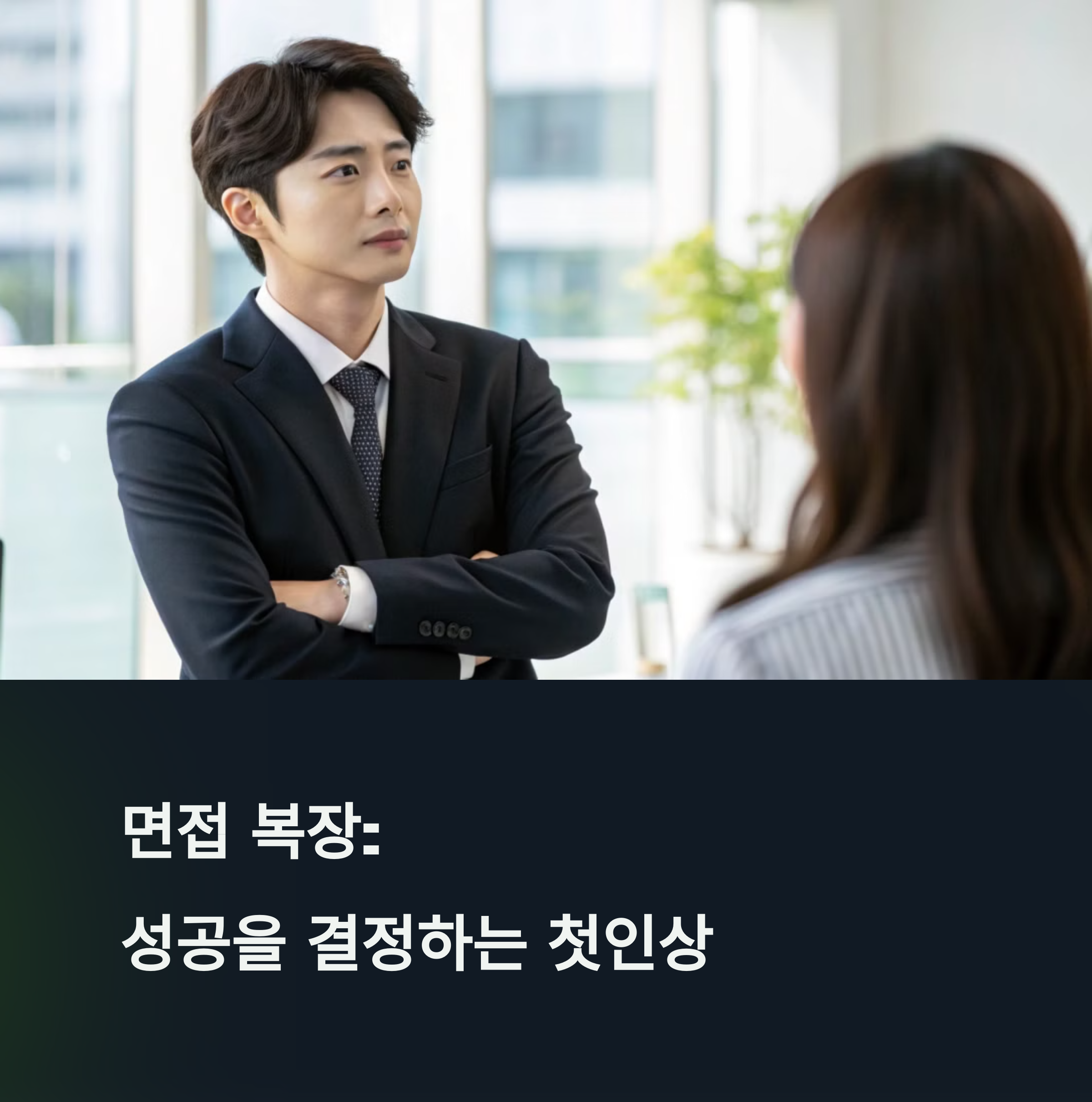 면접 정장 추천 리스트! 실패 없는 스타일링 가이드