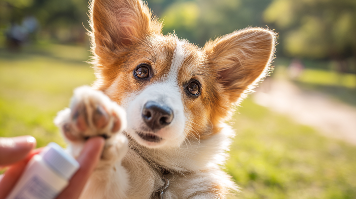강아지 발바닥 상처 연고 추천