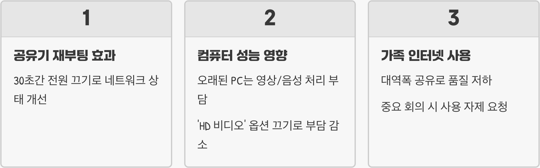 줌(Zoom) 화상회의 중 오디오/비디오가 끊기는 현상, 네트워크 점검법