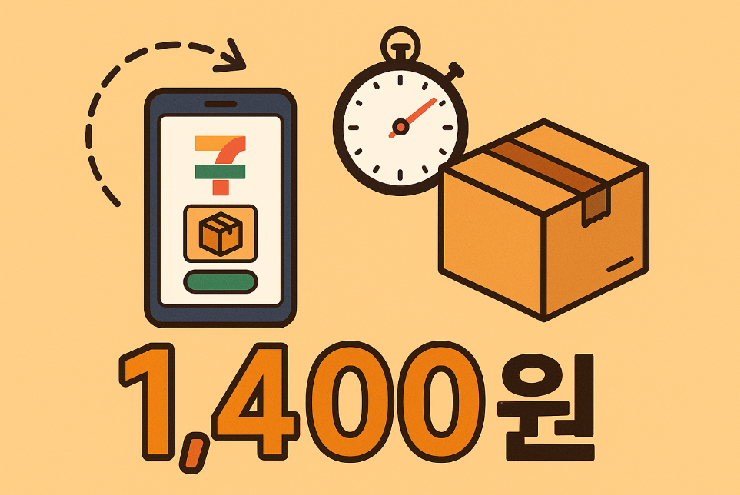 택배 가격을 고지함