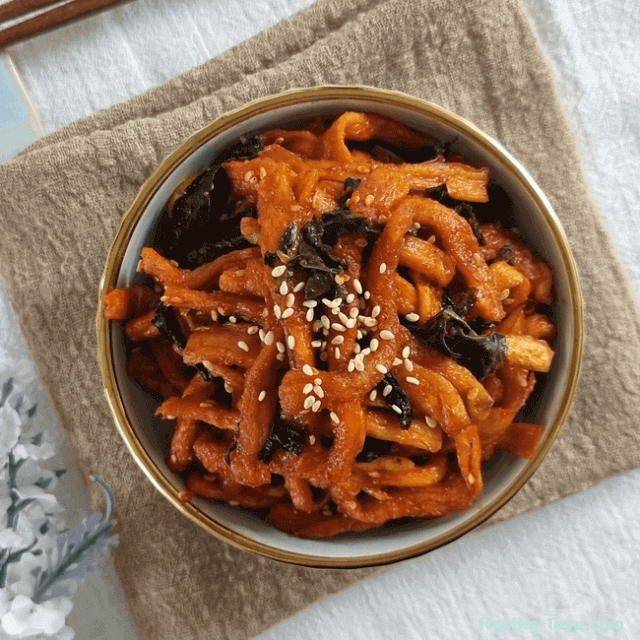 무말랭이 무침