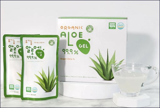 알로에 건강기능상품 그림