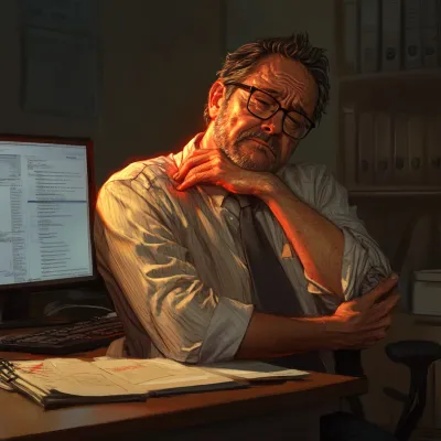 외상 없이 어깨에 통증이 생기는 원인3