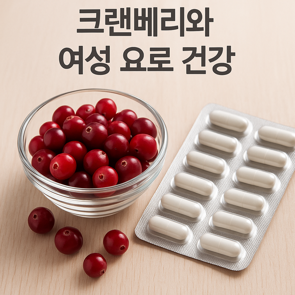 크랜베리와 여성 요로 건강의 관계 관련 사진