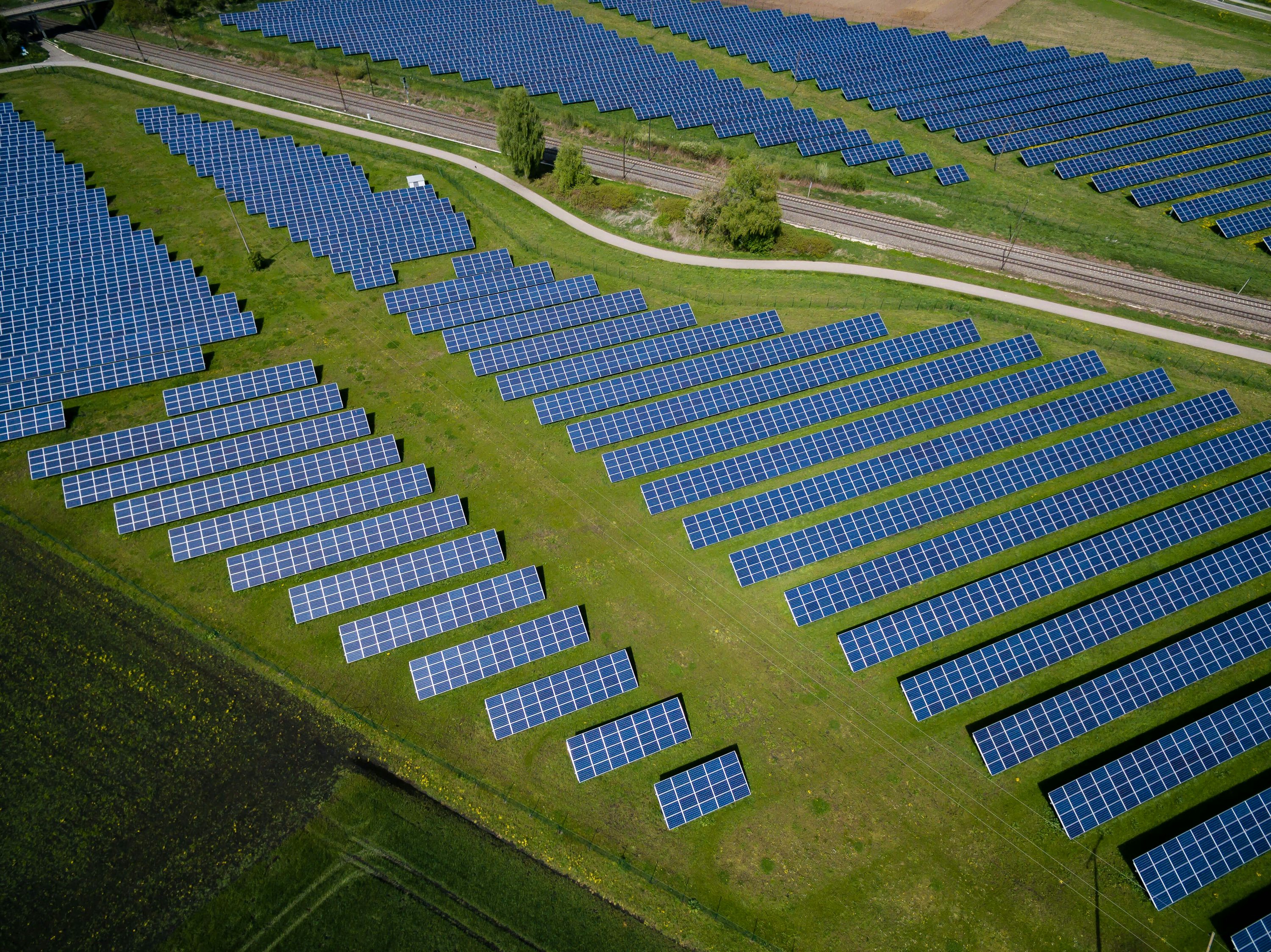 Solar Power Installation Photo