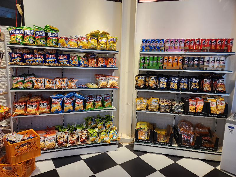 파주 자유로 자동차 극장 매점