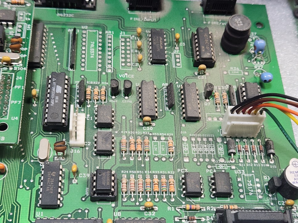 (주)코맥스(COMMAX) 방송 앰프 컨트롤러 AMC-2300 키패드 입력 불능 수리 완료