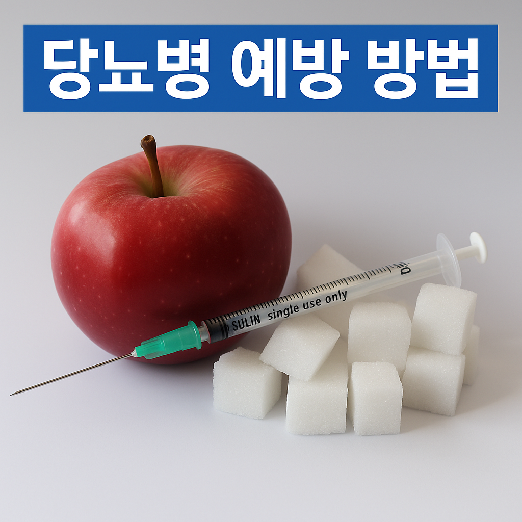당뇨병 예방 방법