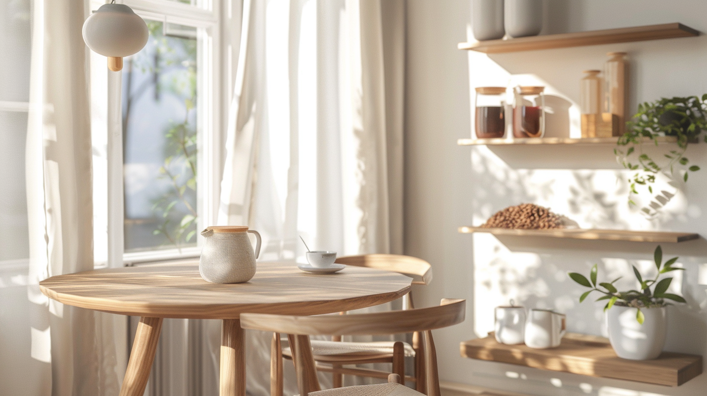 미니멀 내추럴 홈카페 인테리어