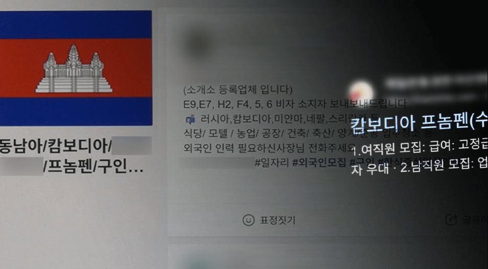 캄보디아 한국인 구조 및 캄보디아 범죄 대응