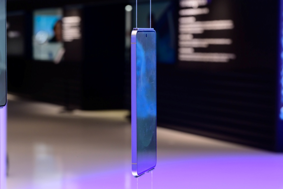 갤럭시 S25 엣지 실제 모습