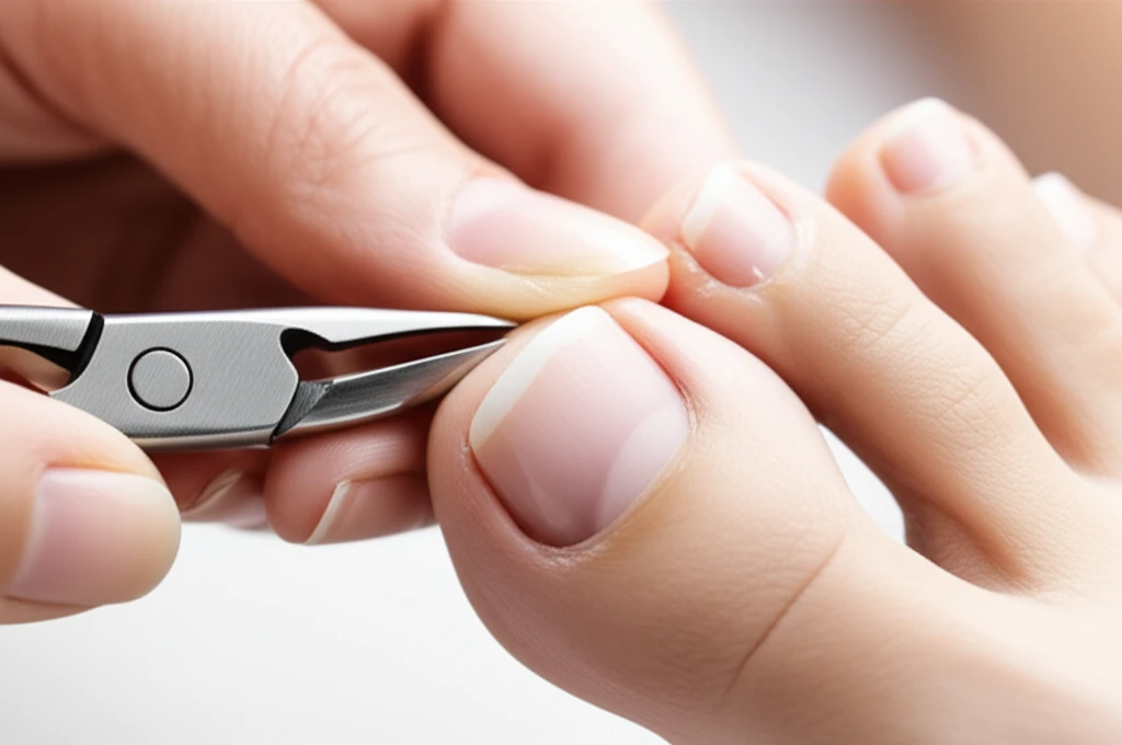 파고드는 발톱, 내성발톱 자가 치료와