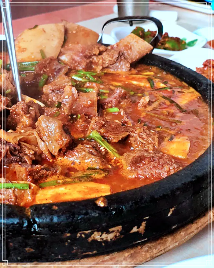 경남 거창 맛집 소갈비찜
