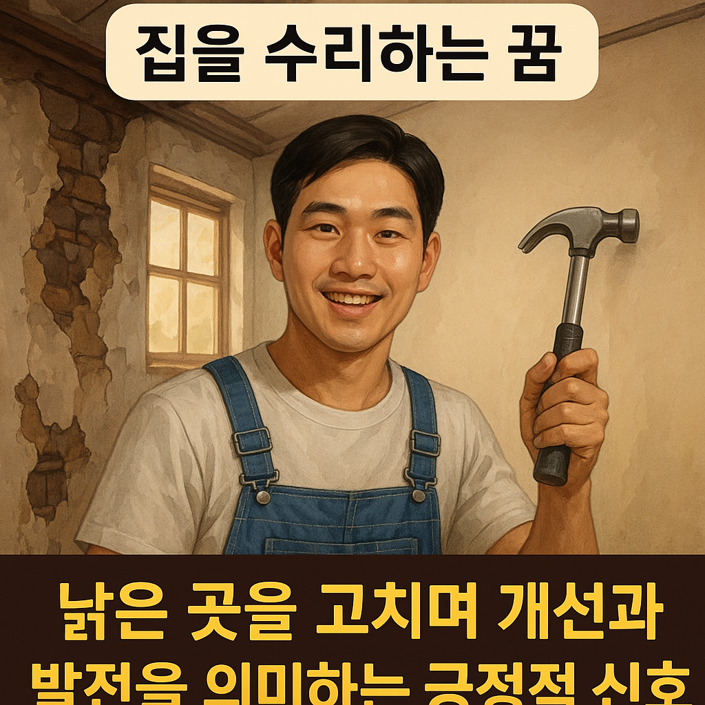집을 수리하는 꿈
