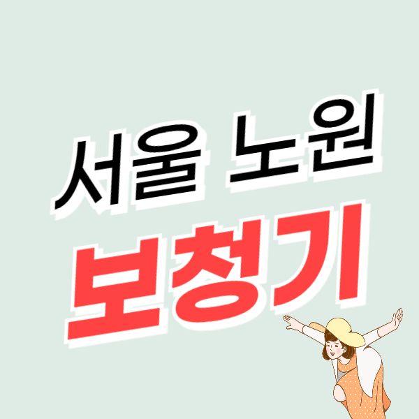 서울 노원구 보청기 가격 싼 곳 잘하는 센터 추천 비용 할인/지원금 신청