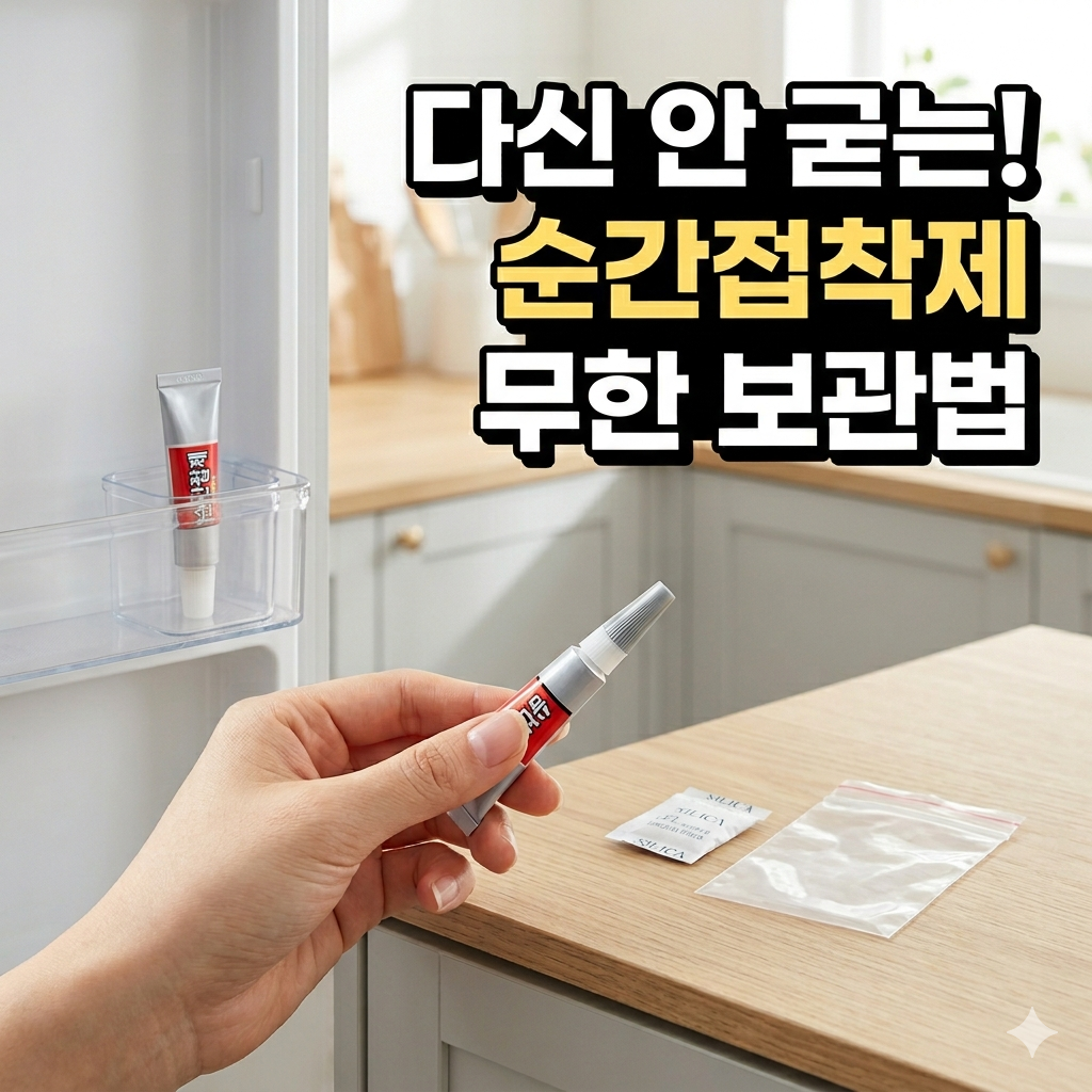 순간접착제_무한보관법