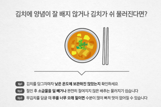 김장 시기 최적 시점, 김치 맛있게 먹기 위한 방법