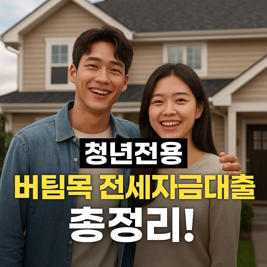 청년전용 버팀목 전세자금대출 총정리!