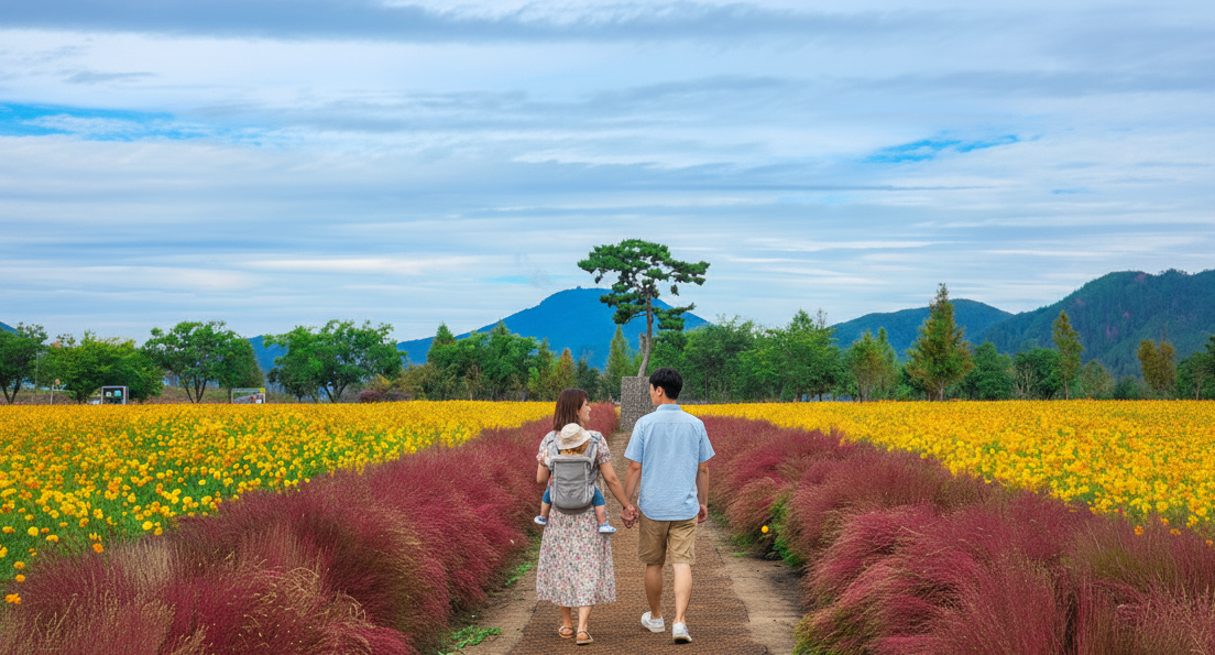 경북 의령 호국의병의숲 친수공원 입장료 주차 가을 기강 댑싸리 날씨 정보