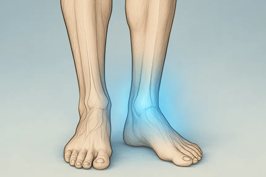 발목이 시린 이유