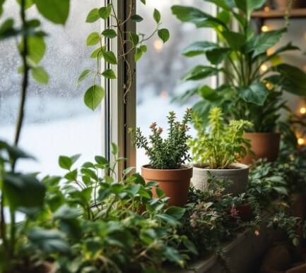 겨울철 식물 관리 방법