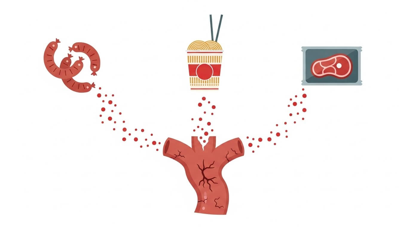 가공식품과 인스턴트의 위협
