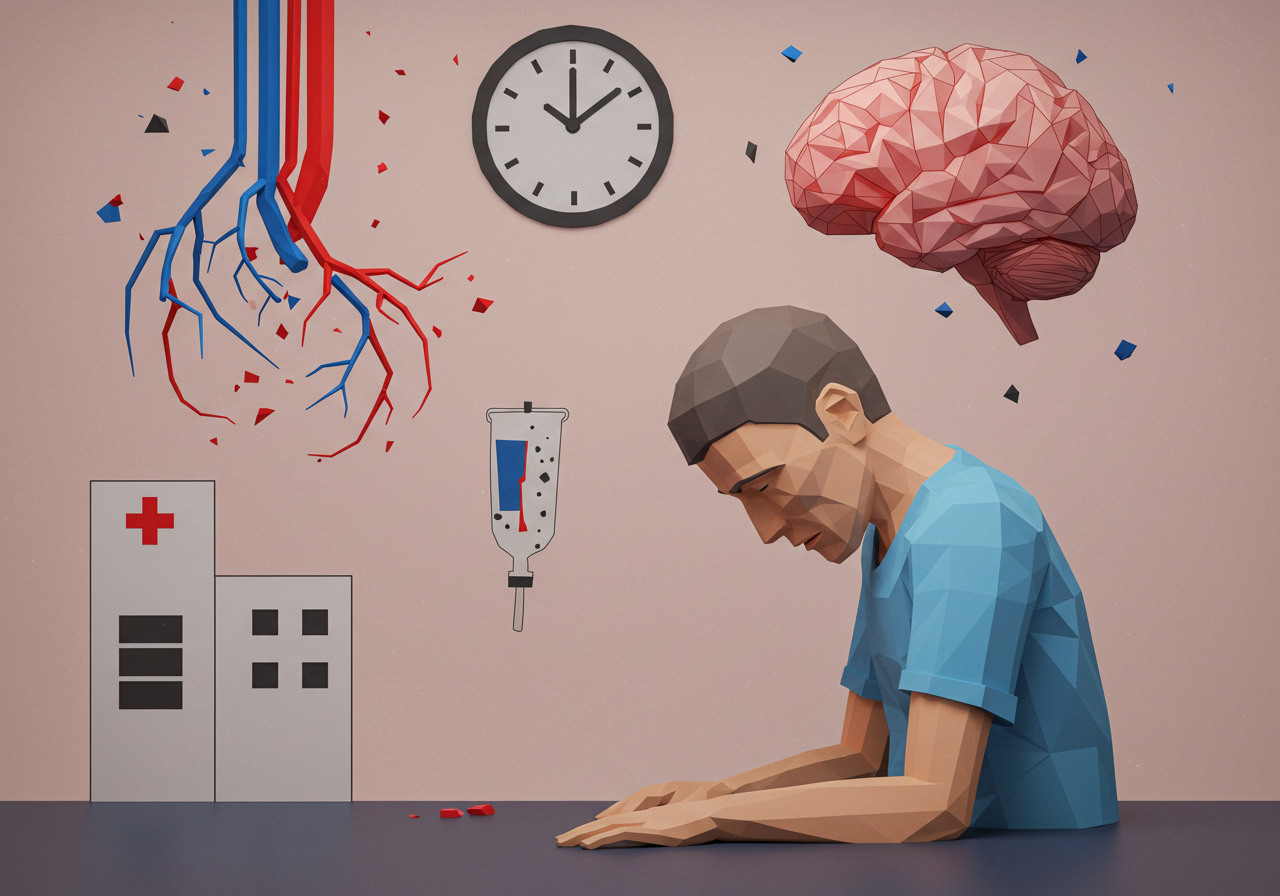 뇌경색 전조증상 6가지 놓치지 마세요, 예방 방법!