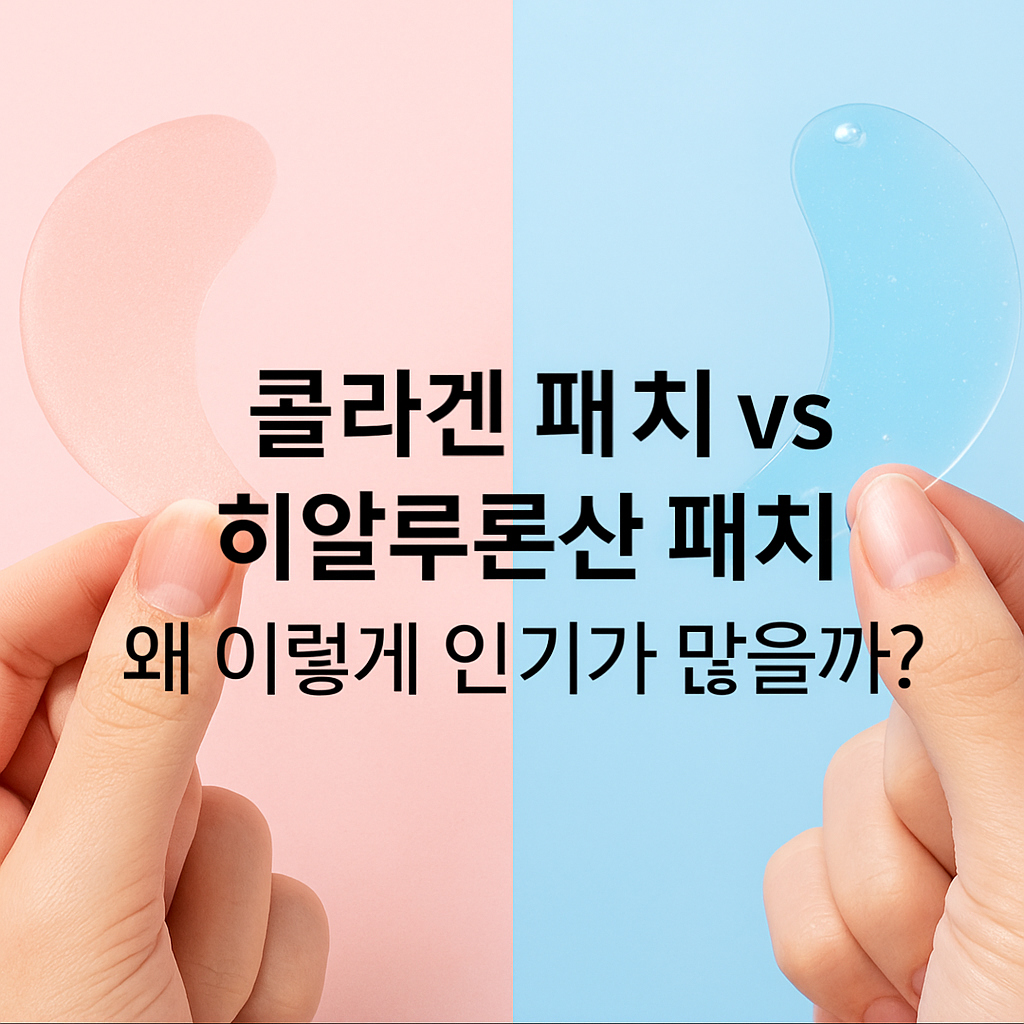 콜라겐 패치 vs 히알루론산 패치, 왜 이렇게 인기가 많을까? 관련 사진