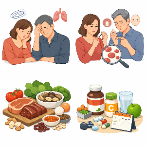 갑작스러운 어지러움! 철분 부족이 시작되는 시점입니다