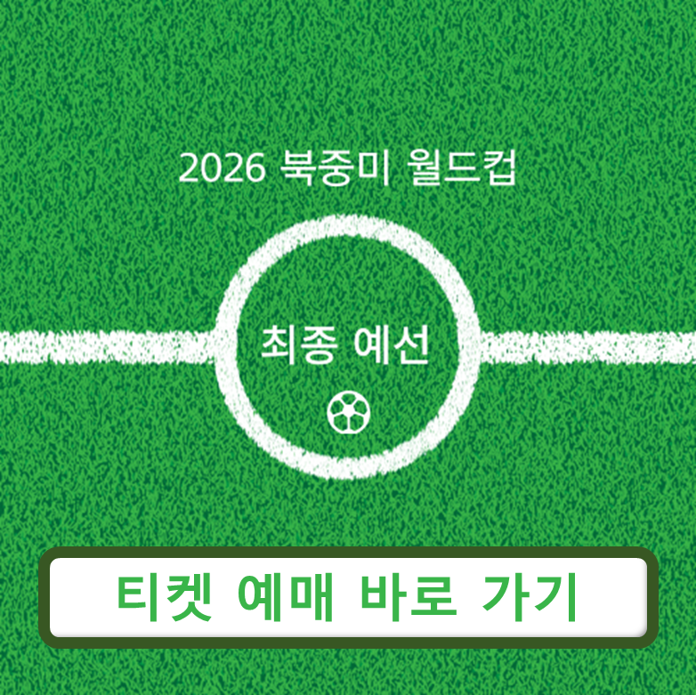 월드컵 최종예선 티켓 예매
