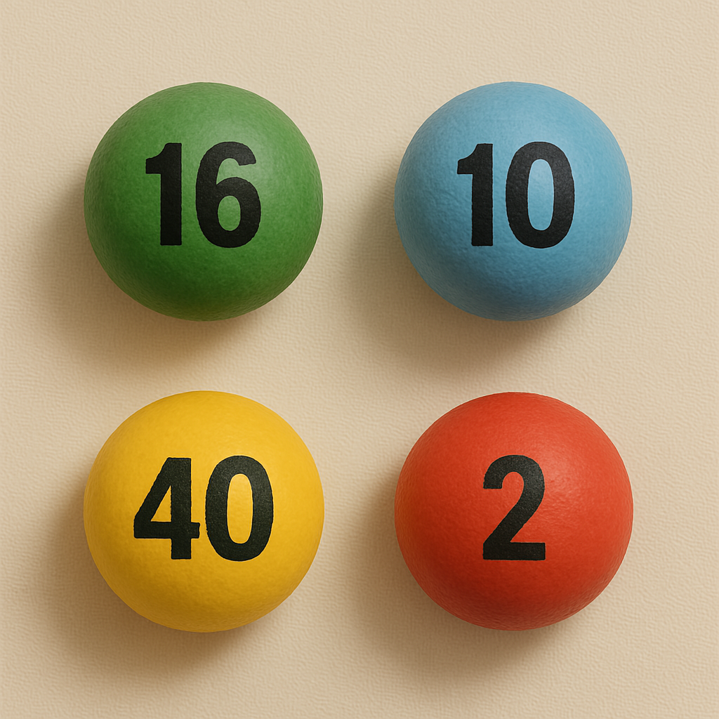 역대 로또번호 가장 많이 나온 숫자 번호 TOP 10 - 16, 10, 40, 2