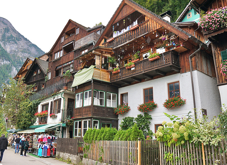 할슈타트의 예쁜 집들