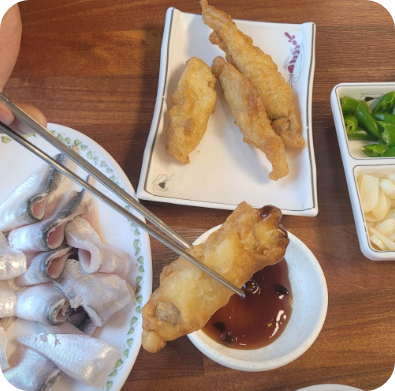 오늘N 밴뎅이회&amp;#44; 전어회&amp;#44; 밴뎅이완자탕
