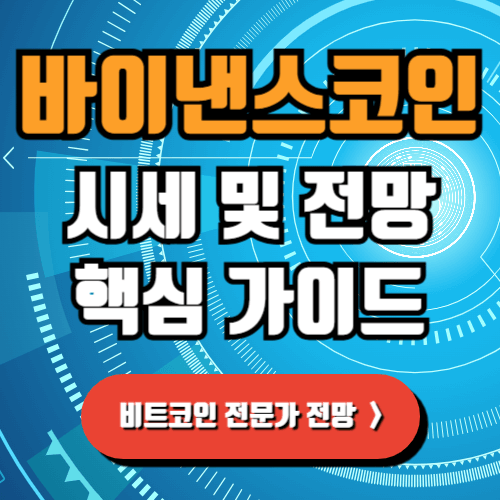 바이낸스 코인 시세 전망