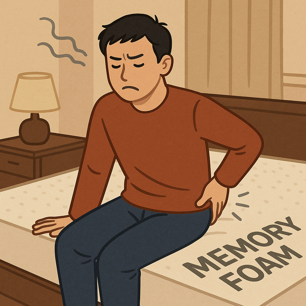 메모리폼 매트리스 단점