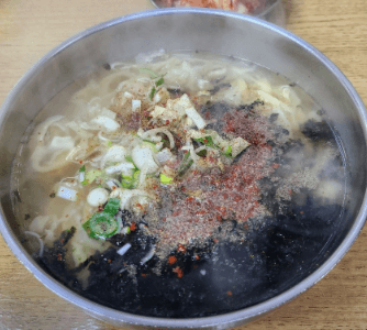 생방송 투데이 손칼국수 4&amp;#44;500원