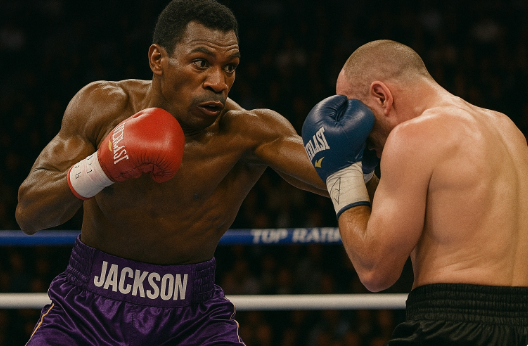 줄리안 잭슨의 경기 장면