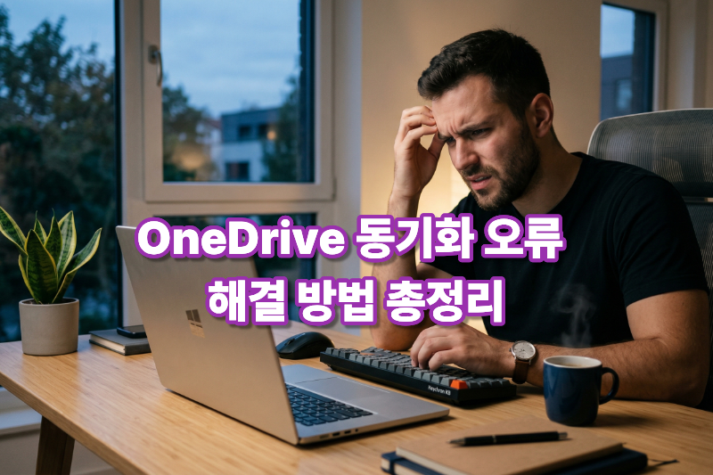 원드라이브 동기화 오류 해결 대표 이미지