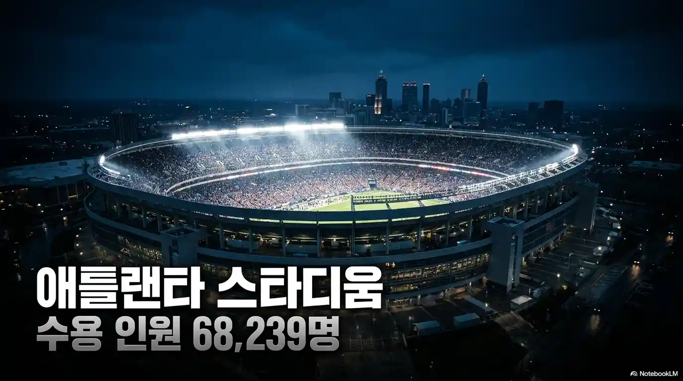 2026 북중미 월드컵 4강 개최 장소 애틀랜타 스타디움과 수용 인원 소개